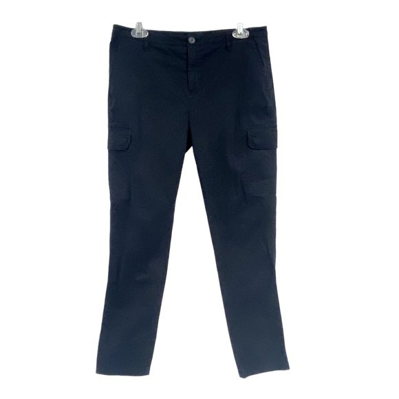 ATM Anthony Thomas‎ Melillo Cargo Slim Pant in Black Size 6 - Picture 1 of 10